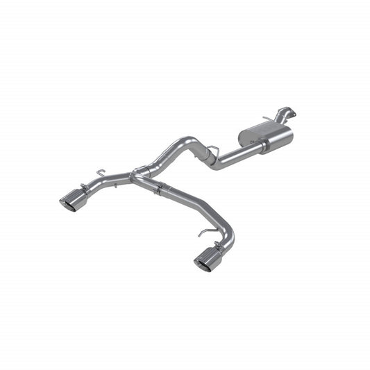 MBRP | 21-Up Ford Bronco 2.3L/2.7L EcoBoost 2/4-Door T304 Stainless Steel 3 Inch Cat-Back Dual Split Rear  | S5241304