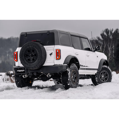 MBRP | 21-Up Ford Bronco 2.3L/2.7L EcoBoost 2/4-Door T304 Stainless Steel 3 Inch Cat-Back Dual Split Rear  | S5241304