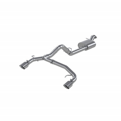 MBRP | 21-Up Ford Bronco 2.3L/2.7L EcoBoost 2/4-Door Aluminized Steel 3 Inch Cat-Back Dual Split Rear  | S5241AL