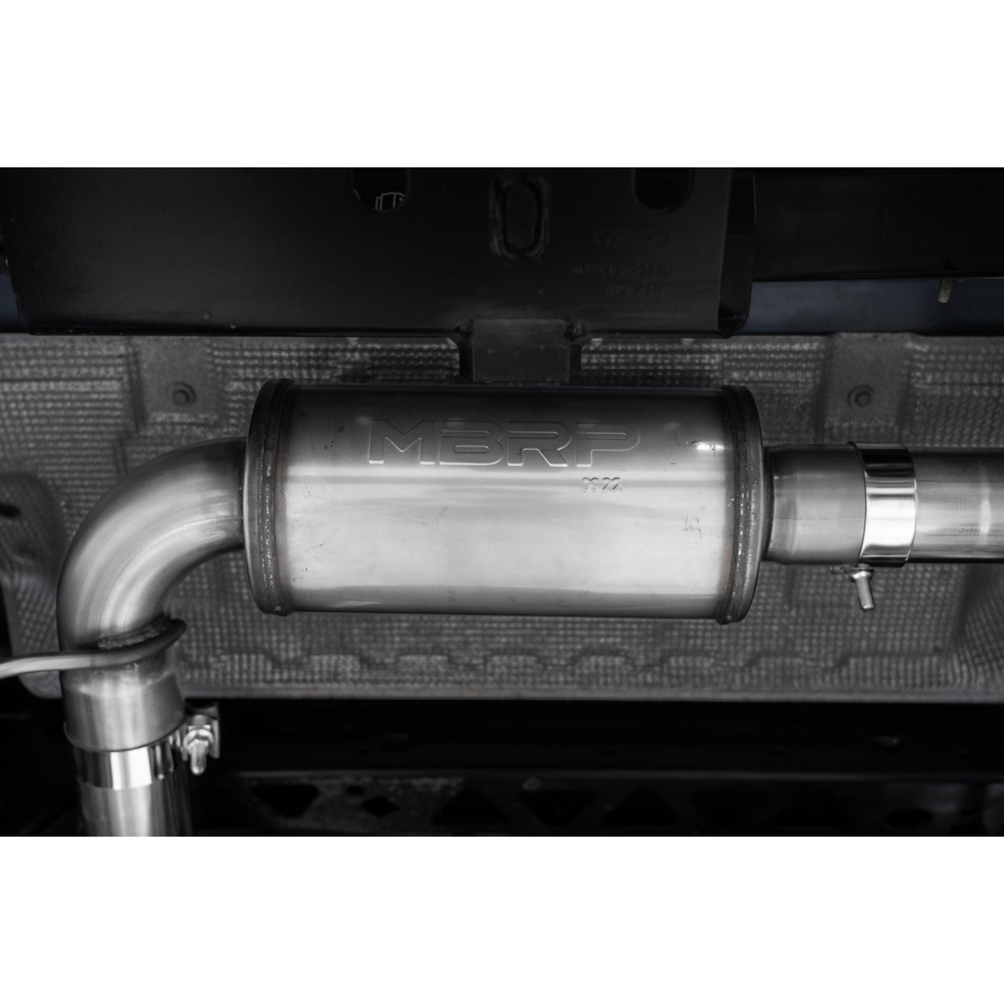 MBRP | 2021-Up Ford Bronco 2.3L/2.7L T304 Stainless Steel 3 Inch Cat-Back Single High Clearance Rear Exit Touring Armor Pro  | S5245304