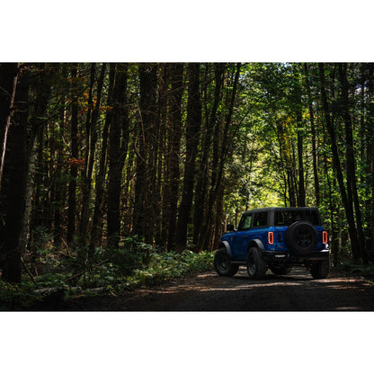 MBRP | 2021-Up Ford Bronco 2.3L/2.7L T304 Stainless Steel 3 Inch Cat-Back Single High Clearance Rear Exit Touring Armor Pro  | S5245304