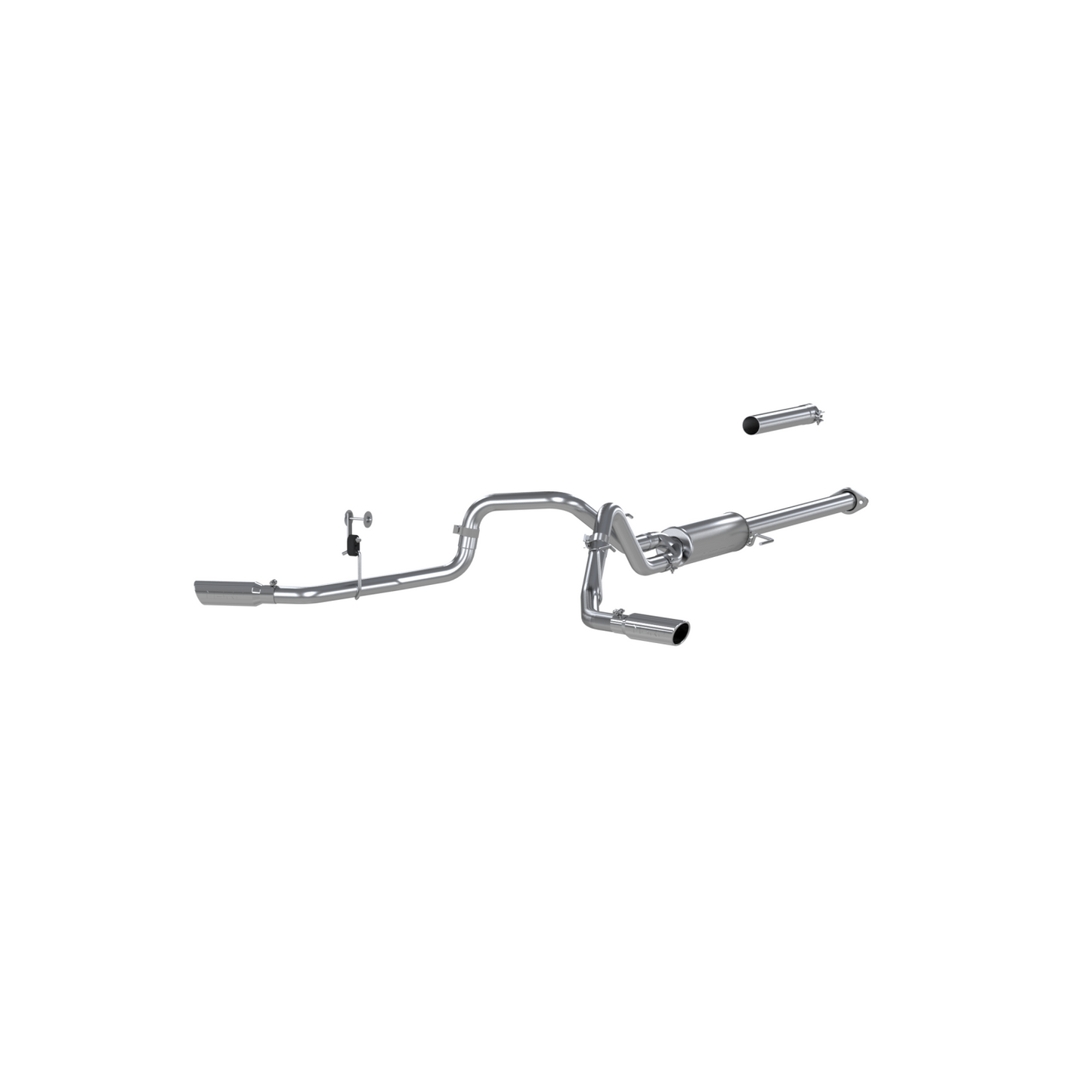 MBRP | 2.5 Inch Cat Back Exhaust System For 15-20 Ford F-150 2.7L/3.5L EcoBoost Dual Side Exit Aluminized Steel  | S5254AL