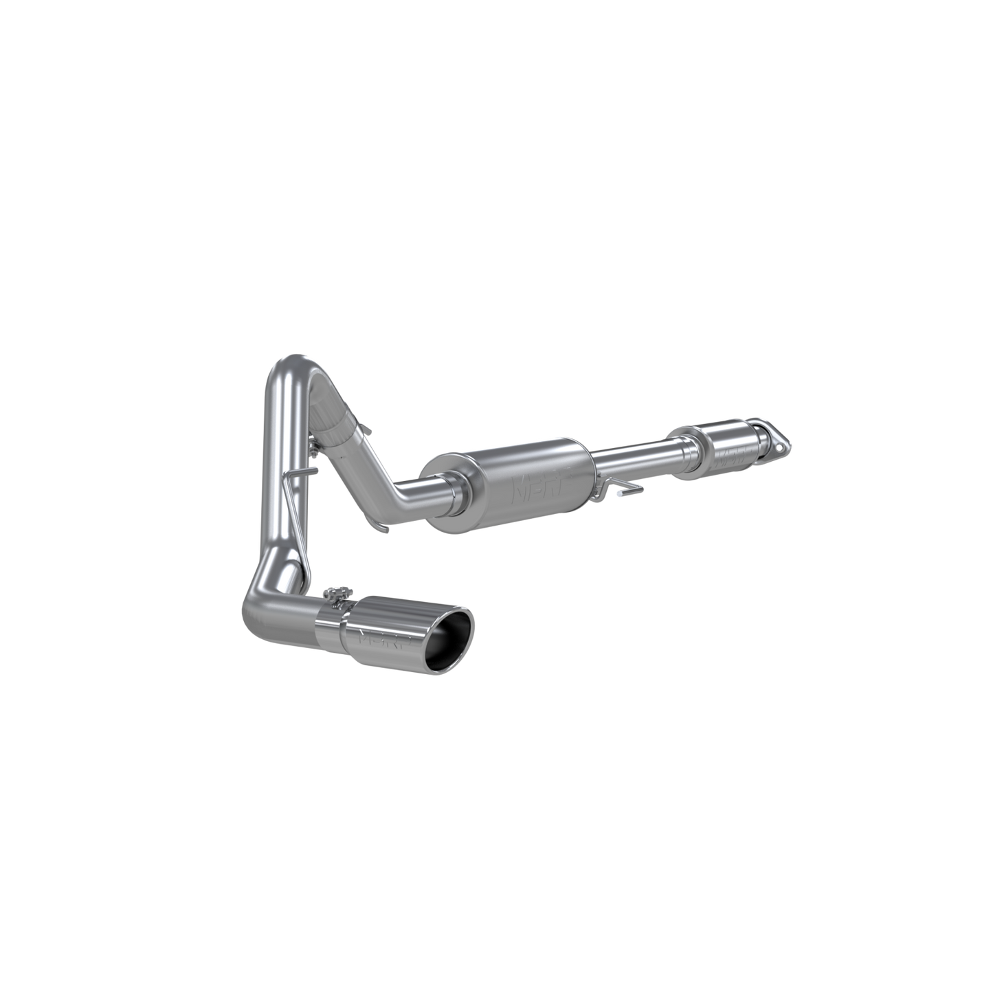 MBRP | 3 Inch Cat Back Exhaust System Single Side Exit T409 Stainless Steel For 15-20 Ford F-150 5.0L  | S5256409