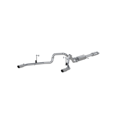 MBRP | 2.5 Inch Cat Back Exhaust System Dual Rear Exit For 15-20 Ford F-150 5.0L Aluminized Steel  | S5258AL