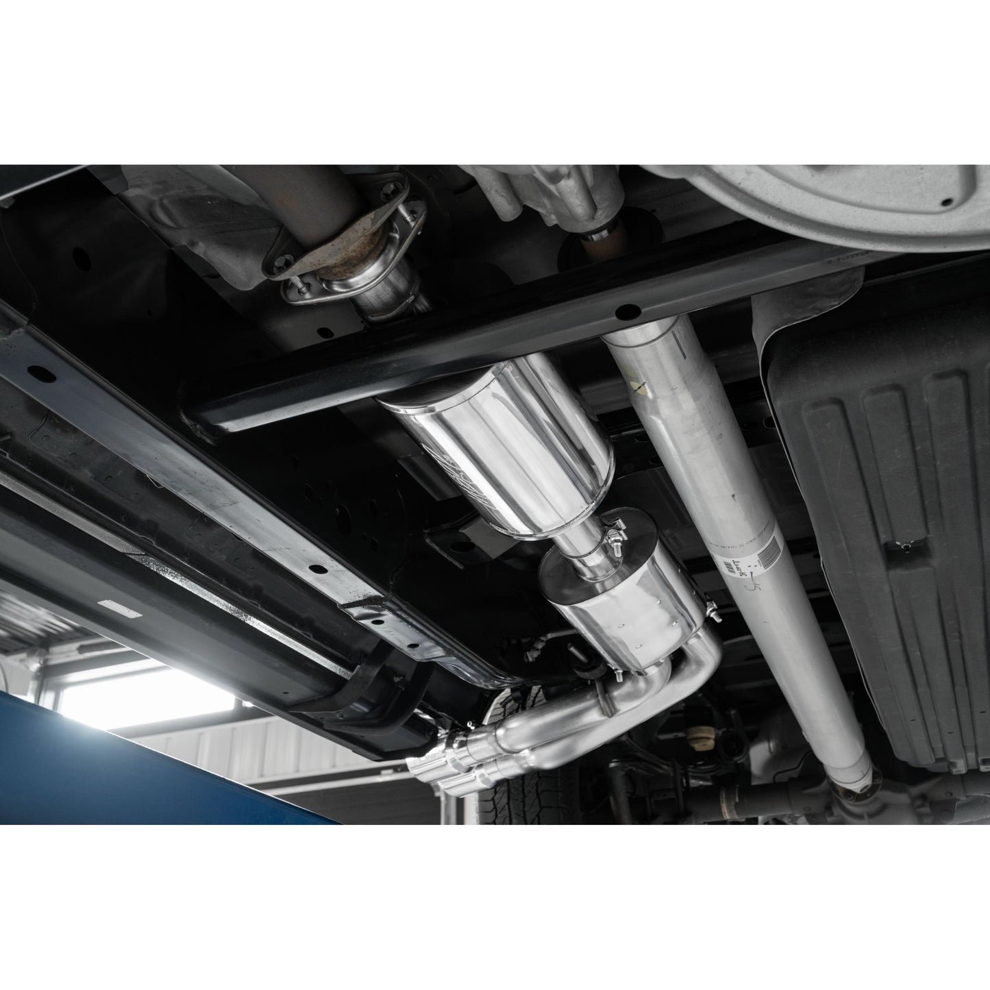MBRP | 3 Inch Cat Back Exhaust System For 15-20 Ford F-150 Pre Axle Dual Outlet Aluminized Steel Street Version  | S5262AL
