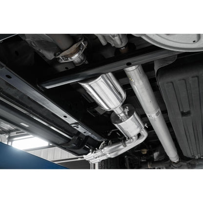MBRP | 3 Inch Cat Back Exhaust System For 15-20 Ford F-150 Pre Axle Dual Outlet Aluminized Steel Street Version  | S5262AL