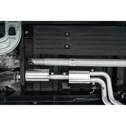 MBRP | 3 Inch Cat Back Exhaust System For 15-20 Ford F-150 Pre Axle Dual Outlet Aluminized Steel Street Version  | S5262AL