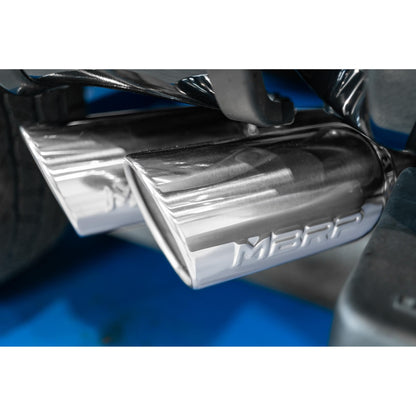 MBRP | 3 Inch Cat Back Exhaust System For 15-20 Ford F-150 Pre Axle Dual Outlet Aluminized Steel Street Version  | S5262AL