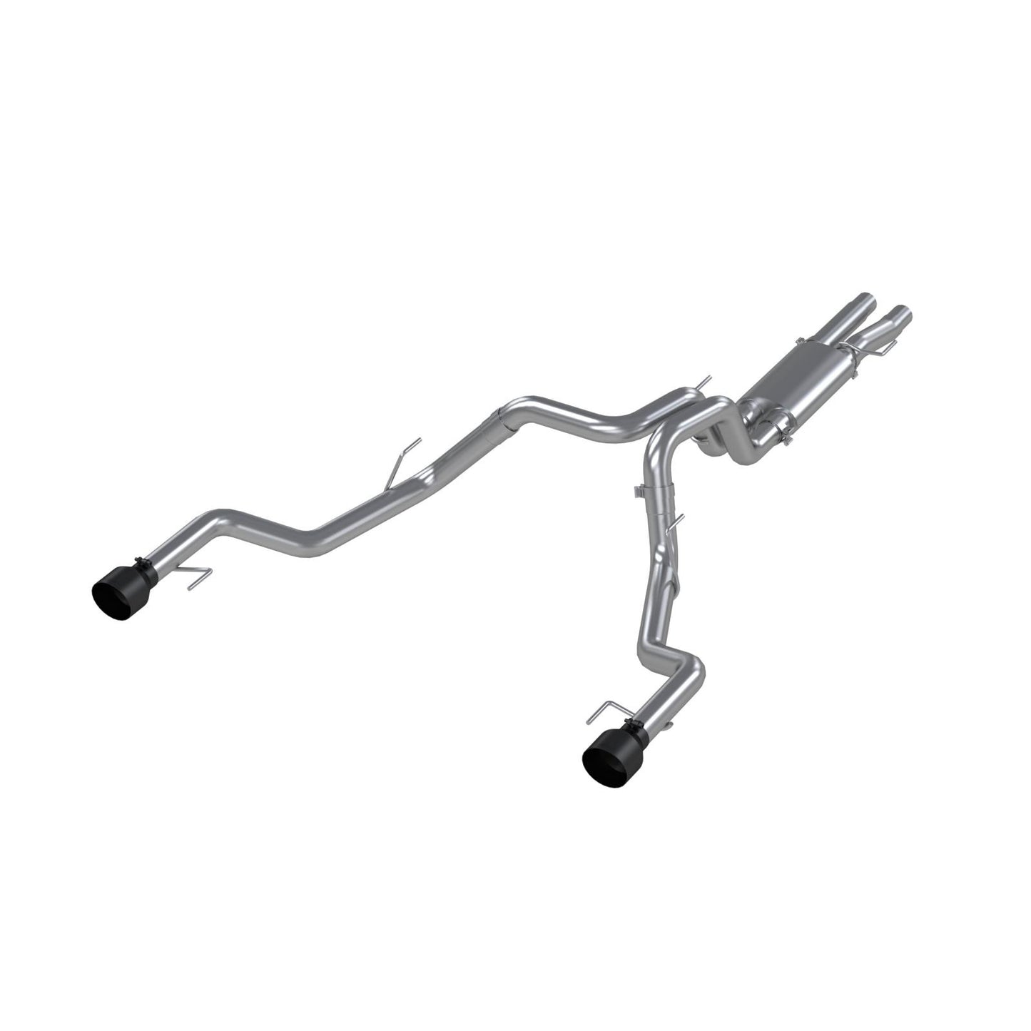 MBRP | 3 Inch Exhaust Resonator Back Dual Rear Exit T409 Stainless Steel For 17-20 Ford F-150 Raptor 3.5L EcoBoost  | S5264409