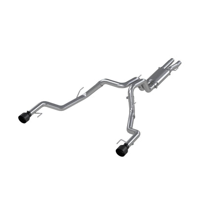 MBRP | 3 Inch Exhaust Resonator Back Dual Rear Exit T409 Stainless Steel For 17-20 Ford F-150 Raptor 3.5L EcoBoost  | S5264409
