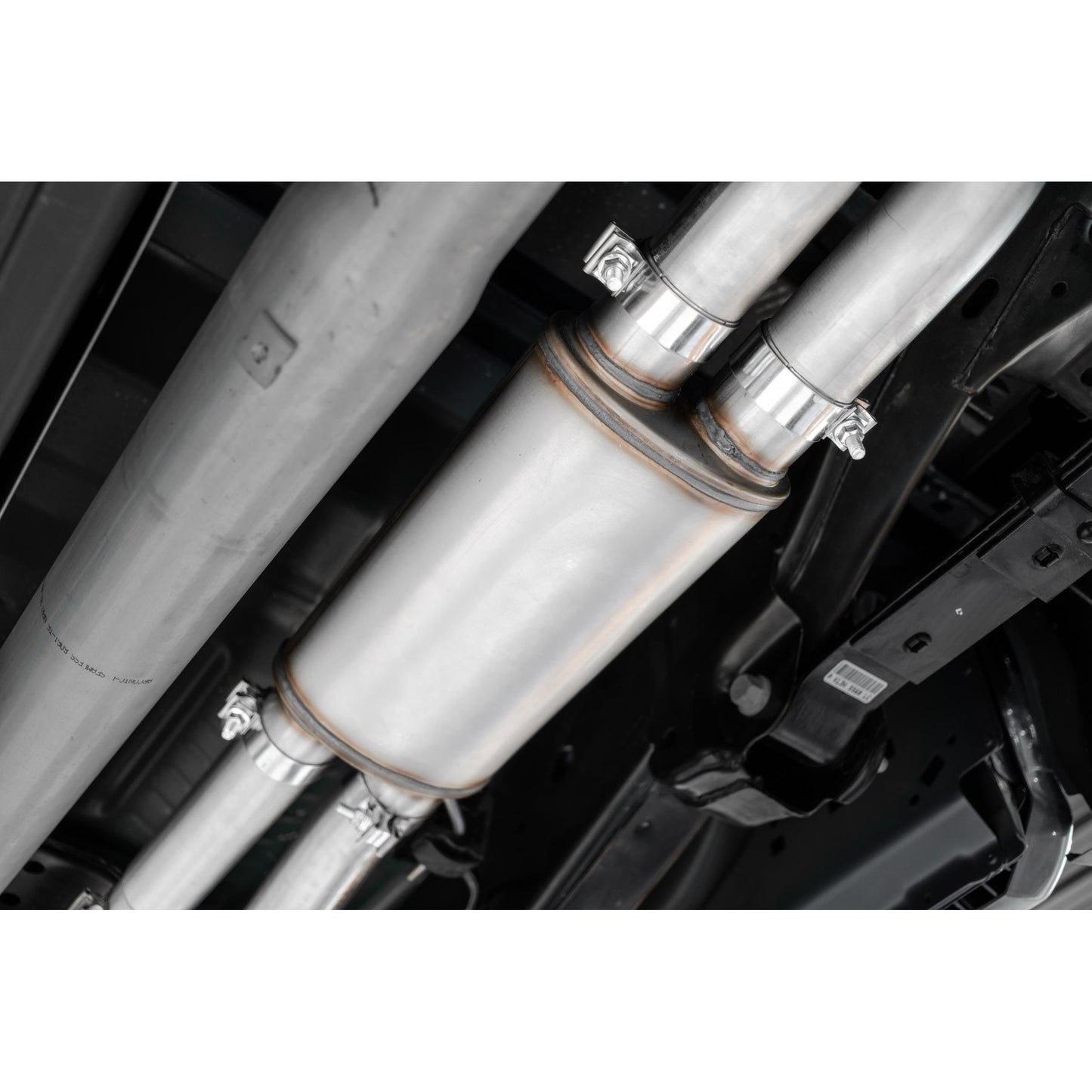 MBRP | 3 Inch Exhaust Resonator Back Dual Rear Exit T409 Stainless Steel For 17-20 Ford F-150 Raptor 3.5L EcoBoost  | S5264409