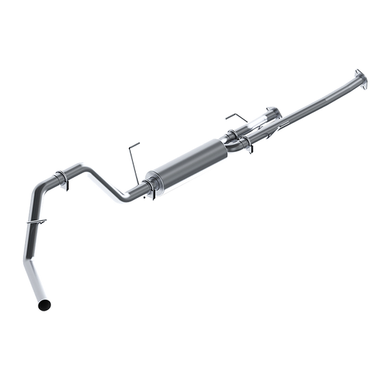 MBRP | Cat Back Exhaust System Single Side No Tip Aluminized Steel For 09-21 Toyota Tundra  | S5314P