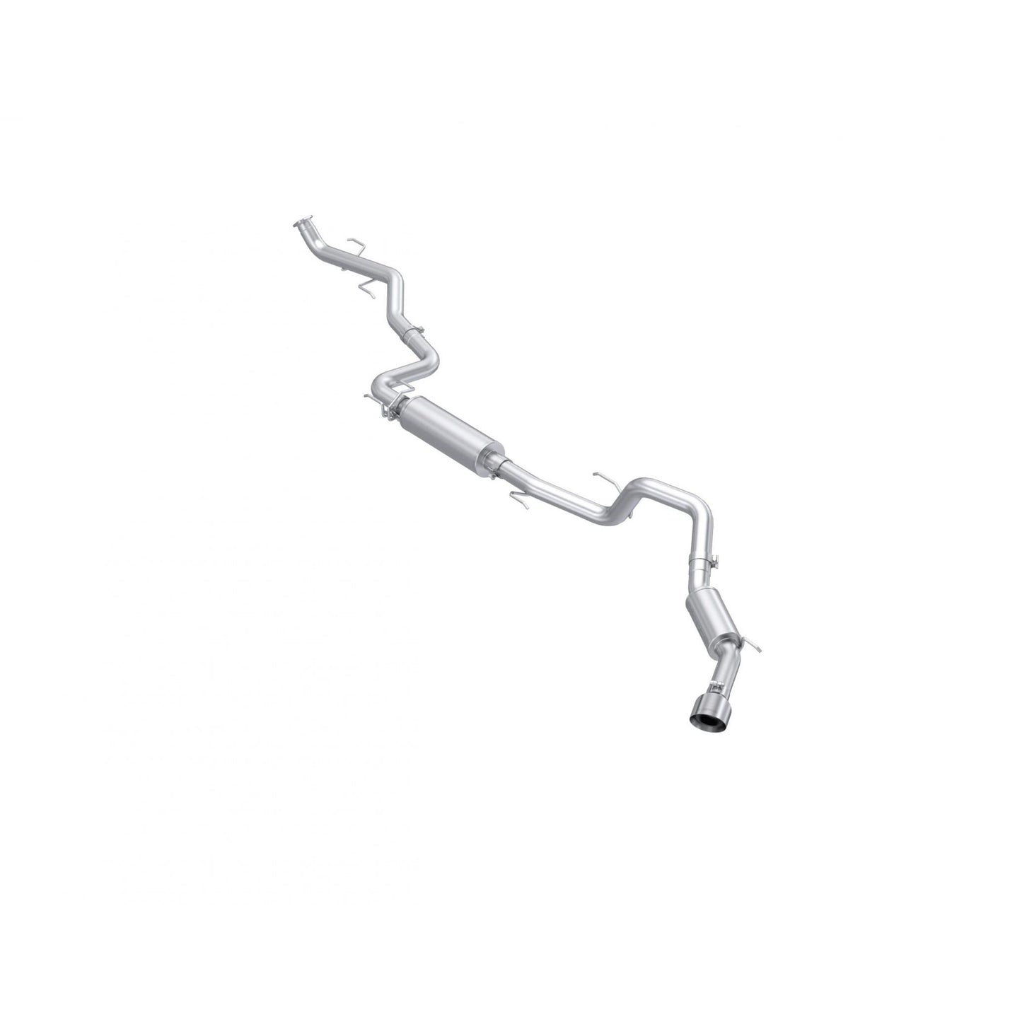 MBRP | 2024-Up Toyota Tacoma 2.4L Armor Lite 3 Inch Cat-Back Exhaust System with Polished Tip  | S5323AL
