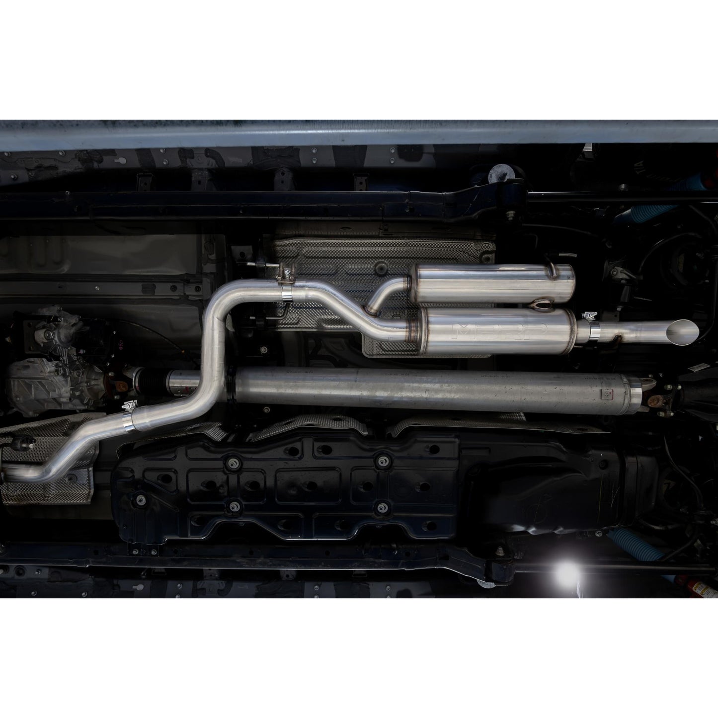 MBRP | 2024-Up Toyota Tacoma 2.4L Armor Pro 3-Inch Cat-Back Pre-Axle Turn Down,  | S5325304