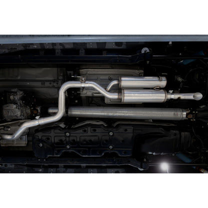 MBRP | 2024-Up Toyota Tacoma 2.4L Armor Pro 3-Inch Cat-Back Pre-Axle Turn Down,  | S5325304