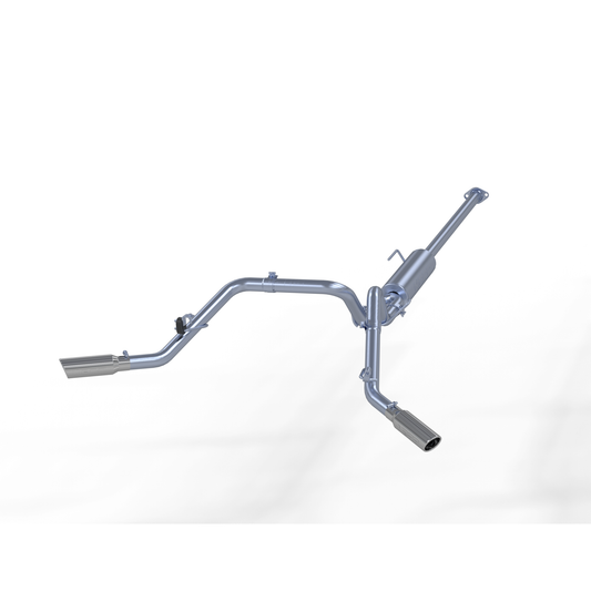 MBRP | Cat Back Exhaust System Dual Split Side Aluminized Steel For 05-15 Toyota Tacoma  | S5328AL