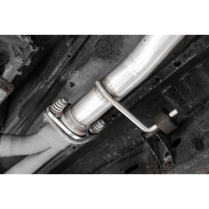 MBRP | 03-24 Toyota 4Runner 11-16 Toyota Land Cruiser Prado Armor Pro T304 Stainless Steel 2.5 Inch Cat-Back High Clearance Turn Down Single Rear Exit  Exhaust System | S5343304