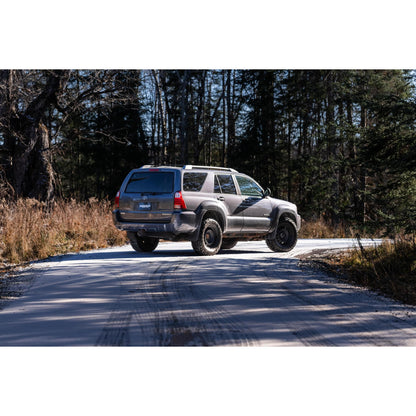 MBRP | 03-24 Toyota 4Runner 11-16 Toyota Land Cruiser Prado Armor Pro T304 Stainless Steel 2.5 Inch Cat-Back High Clearance Turn Down Single Rear Exit  Exhaust System | S5343304