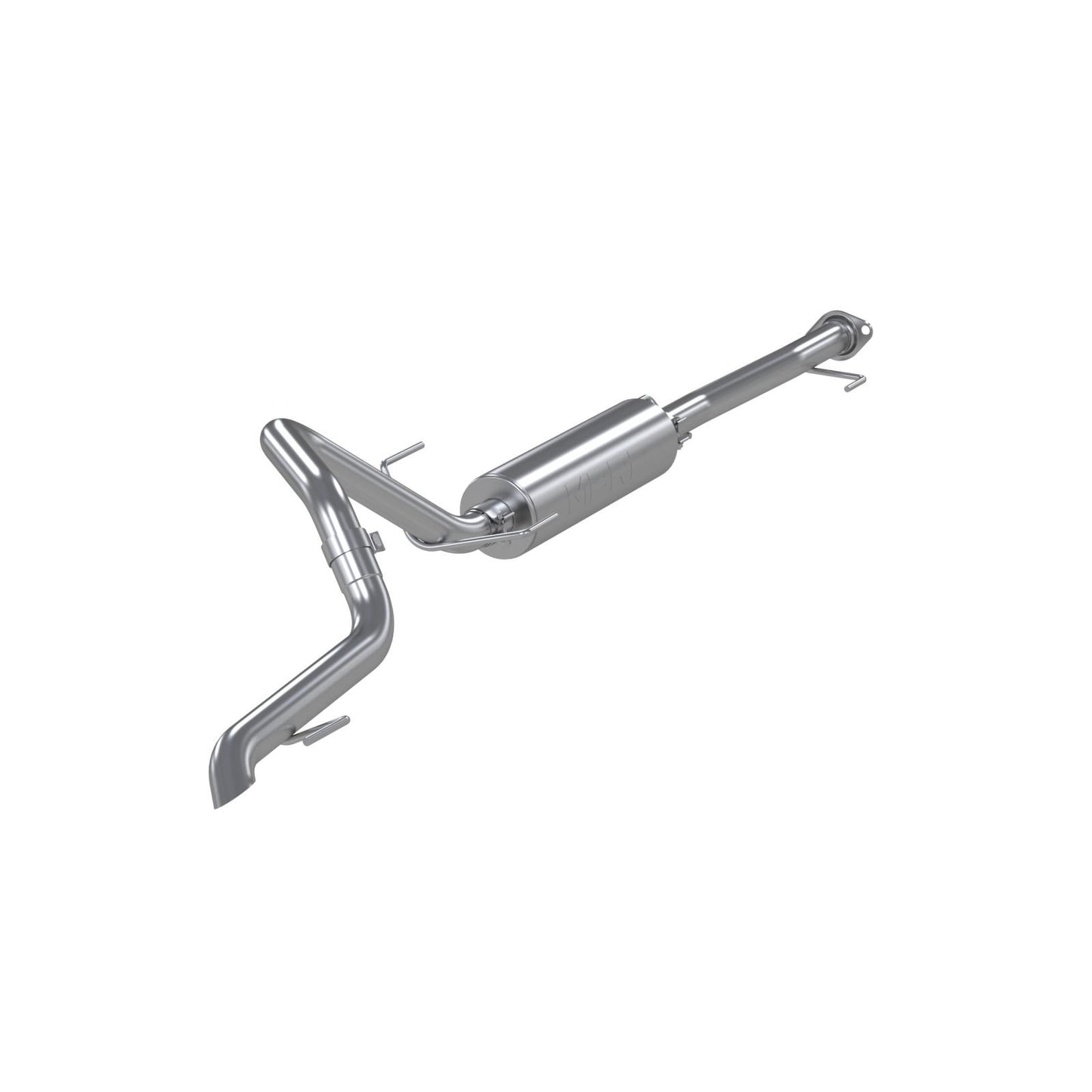 MBRP | 03-24 Toyota 4Runner 11-16 Toyota Land Cruiser Prado Armor Lite Aluminized Steel 2.5 Inch Cat-Back High Clearance Turn Down Single Rear Exit  Exhaust System | S5343AL