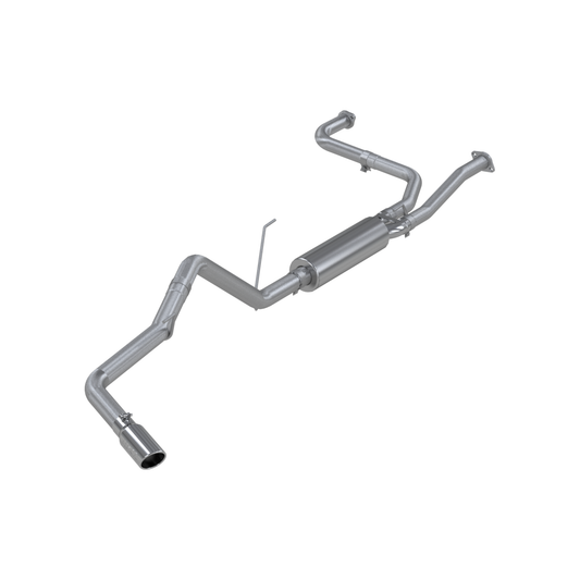 MBRP | Cat Back Exhaust System Single Side T409 Stainless Steel For 05-19 Nissan Frontier 4.0L V6 Extended Cab/ Crew Cab Short Bed  | S5406409