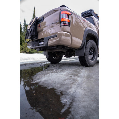 MBRP | 2022-Up Nissan Frontier 3.8L Turn Down T304 2.5 Inch Cat-Back 3 Inch Single High Clearance Rear Exit Armor Pro Series  | S5409304