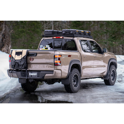 MBRP | 2022-Up Nissan Frontier 3.8L Turn Down Aluminized Steel 2.5 Inch Cat-Back 3 Inch Single High Clearance Rear Exit Armor Lite Series  | S5409AL