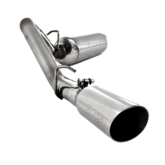 MBRP | Jeep TJ Cat Back Exhaust System Single Side T409 Stainless Steel For 97-99 Wrangler TJ  | S5512409