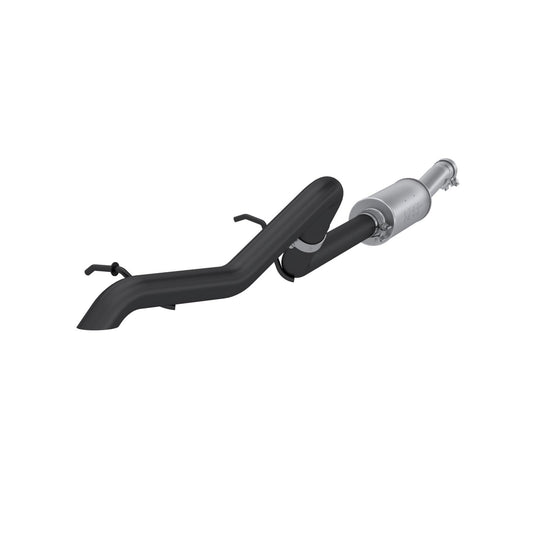 MBRP | Jeep JK Off-Road Tail Pipe Muffler Before Axle Black Coated For 07-11 Wrangler JK 3.8L V6 2/4 Door  | S5514BLK