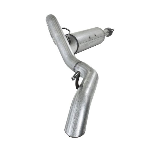 MBRP | Cat Back Exhaust System Single T409 Stainless Steel For 04-06 Jeep Wrangler TJ Unlimited, 4.0L I-6  | S5520409