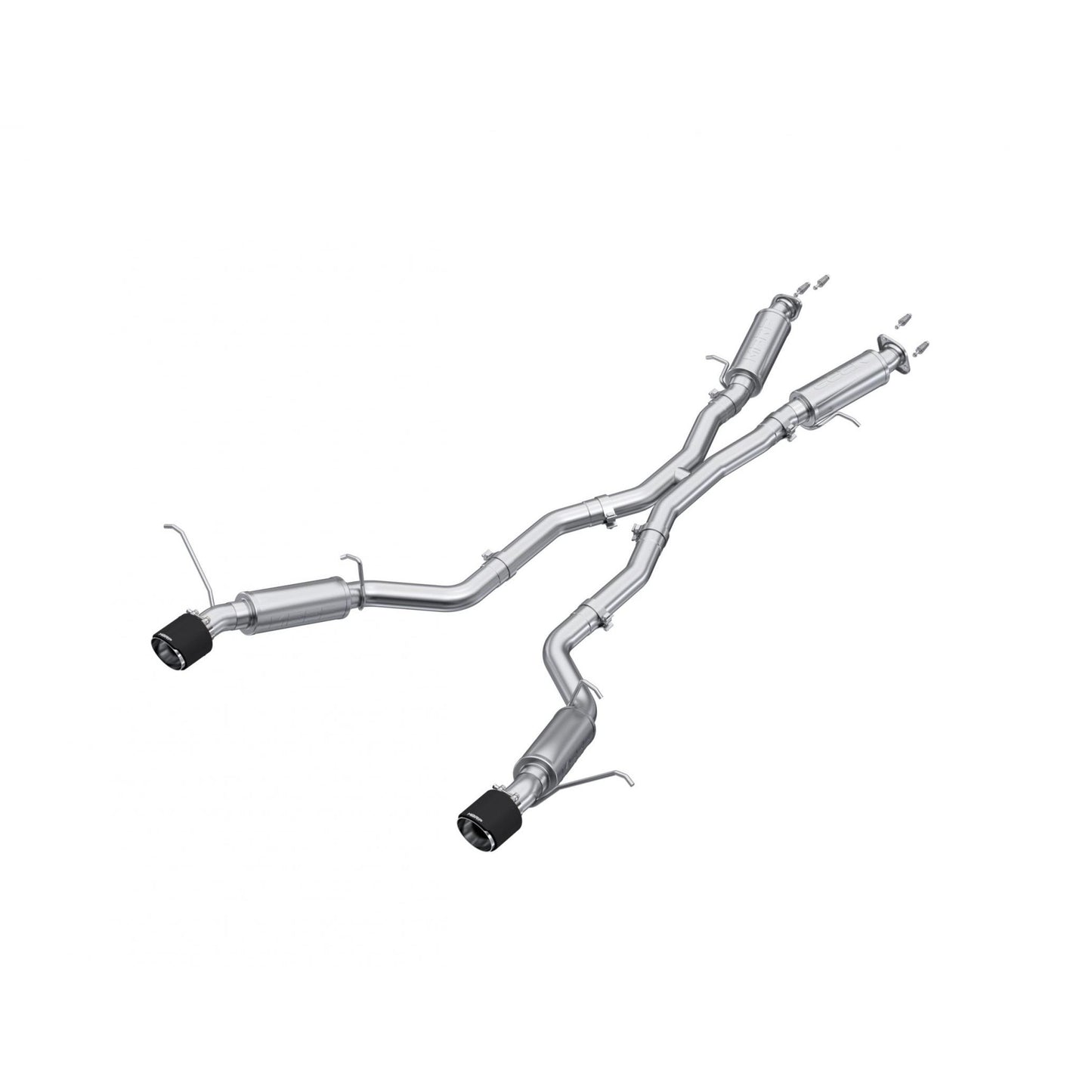 MBRP | 3 inch Cat-Back Dual Rear Exit with Carbon Fiber Tips 12-21 Jeep T304 Stainless Steel  | S55253CF