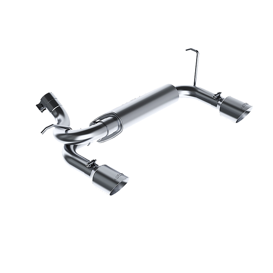 MBRP | Axle Back Dual Rear Exit For 07-18 Jeep Wrangler/Rubicon JK 3.6L/3.8L V6  | S5528AL