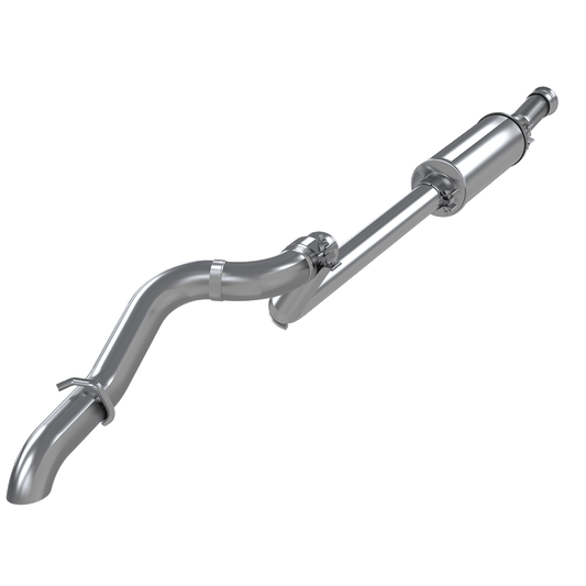 MBRP | Jeep JL Cat Back Exhaust System Single Rear Exit Armor Pro Series For 18-Up Wrangler JL 2/4 Door  | S5533304
