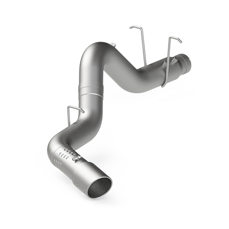 MBRP | 5 Inch Filter Back Single Side T409 Stainless Steel For 11-19 Silverado/Sierra 2500/3500 Duramax  | S60360409