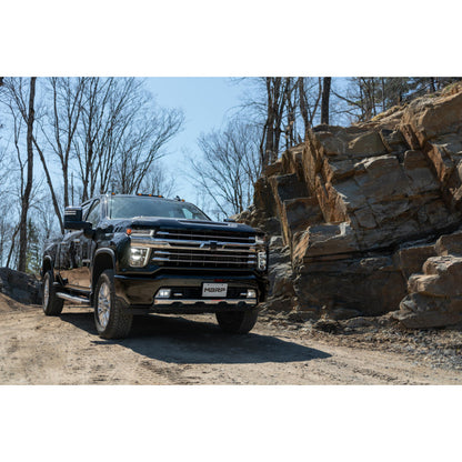 MBRP | 20-Up Silverado/Sierra 2500/3500 T304 Stainless Steel 4 Inch Filter Back Single Side Exit Exhaust System  | S6059304