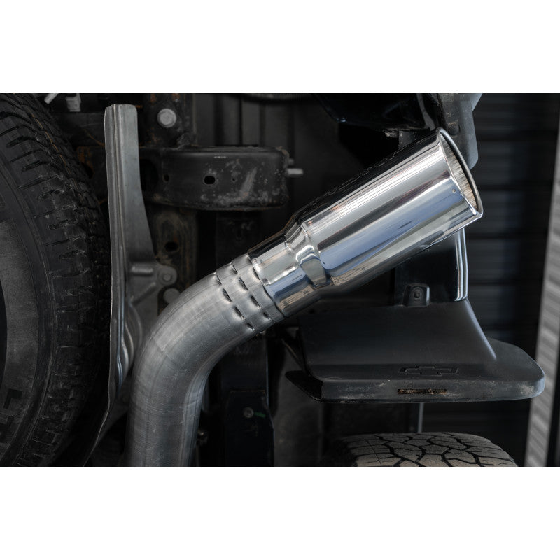 MBRP | 20-Up Chevy/GMC 2500/3500 Armor Lite Series Aluminized Steel 4 Inch Filter Back Single Side Exit Exhaust System  | S6059AL