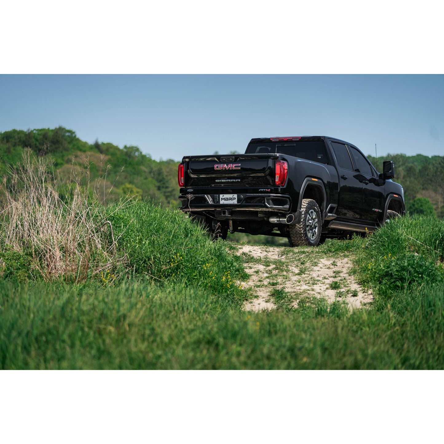 MBRP | 2020-2023 Chevrolet/GMC 2500/3500 HD 6.6L Duramax EC/CC Armor Plus T409SS 5 Inch Filter Back Single Side Exit  | S60610409