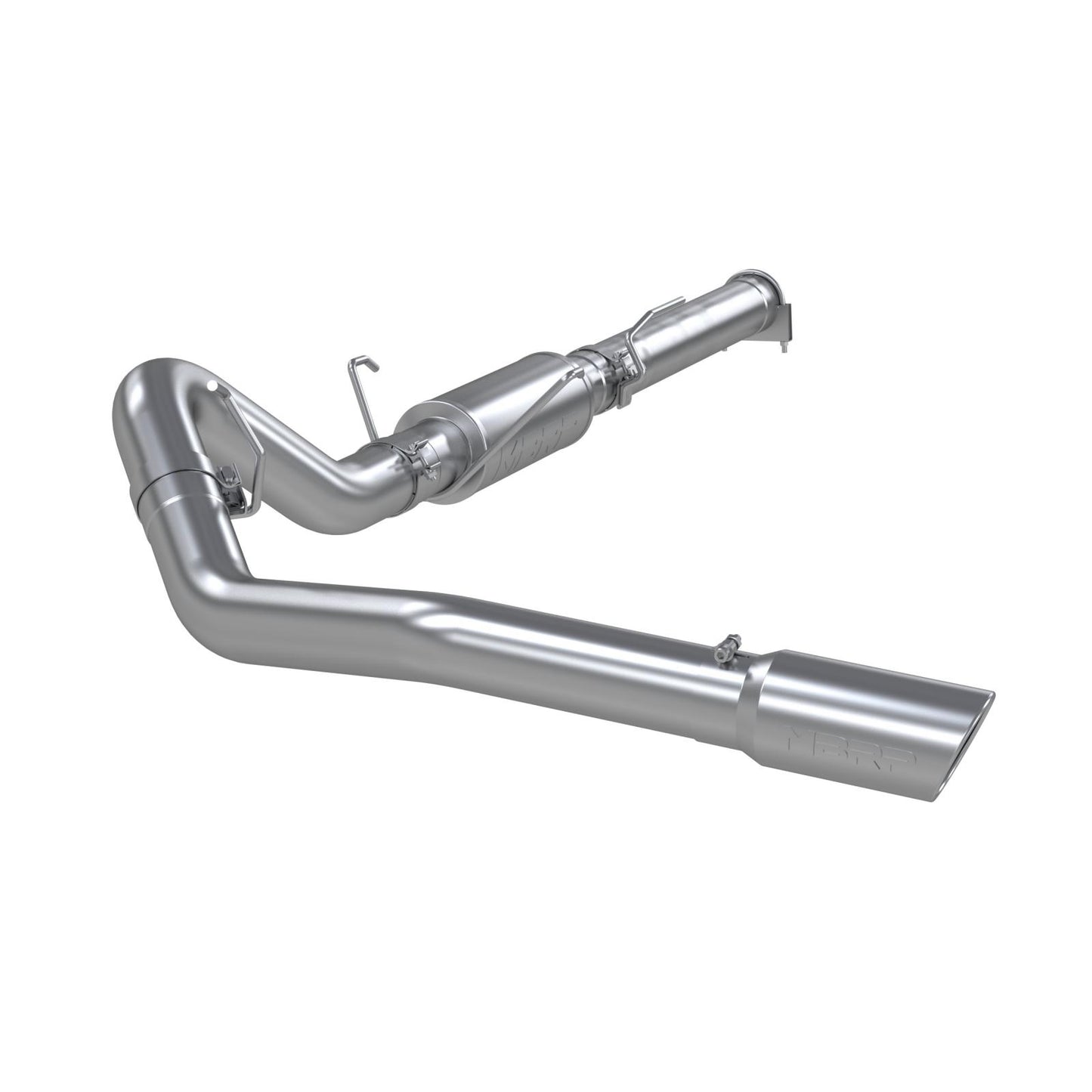 MBRP | 4 Inch Cat Back Exhaust System Single Side Exit Aluminized Steel For 04-07 Dodge Ram 2500/3500 Cummins  | S6108AL
