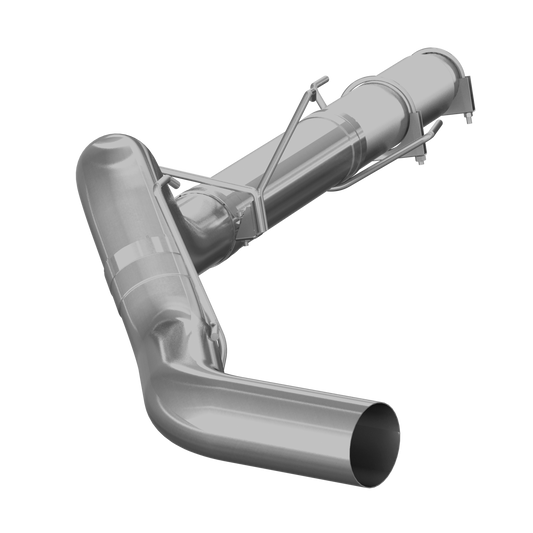MBRP | 5 Inch Cat Back Exhaust System Single Side Exit No Muffler For 04-07 Dodge Ram 2500/3500 Cummins 600/610  | S61180PLM