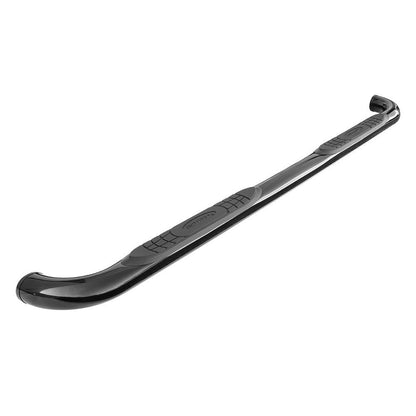 Smittybilt Sure Step Side Bar Gloss Black Finish 3/8-1/4 in. Steel No Drill Brackets Included I CN1950-S4B
