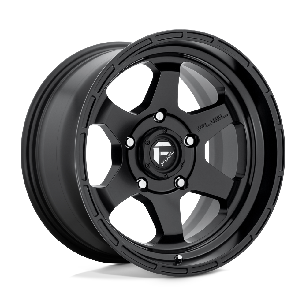 Fuel 1PC D664 SHOK MATTE BLACK