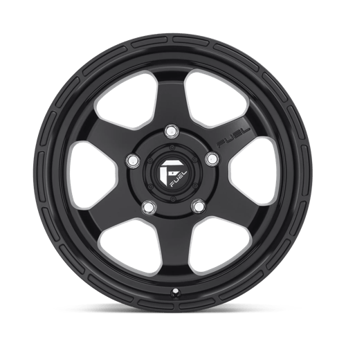 Fuel 1PC D664 SHOK MATTE BLACK