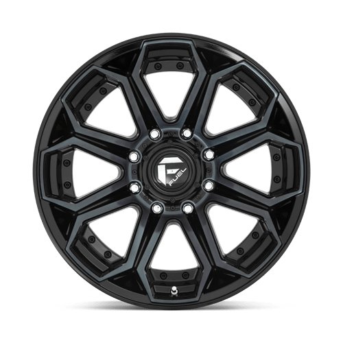 Fuel 1PC D704 SIEGE GLOSS MACHINED DOUBLE DARK TINT