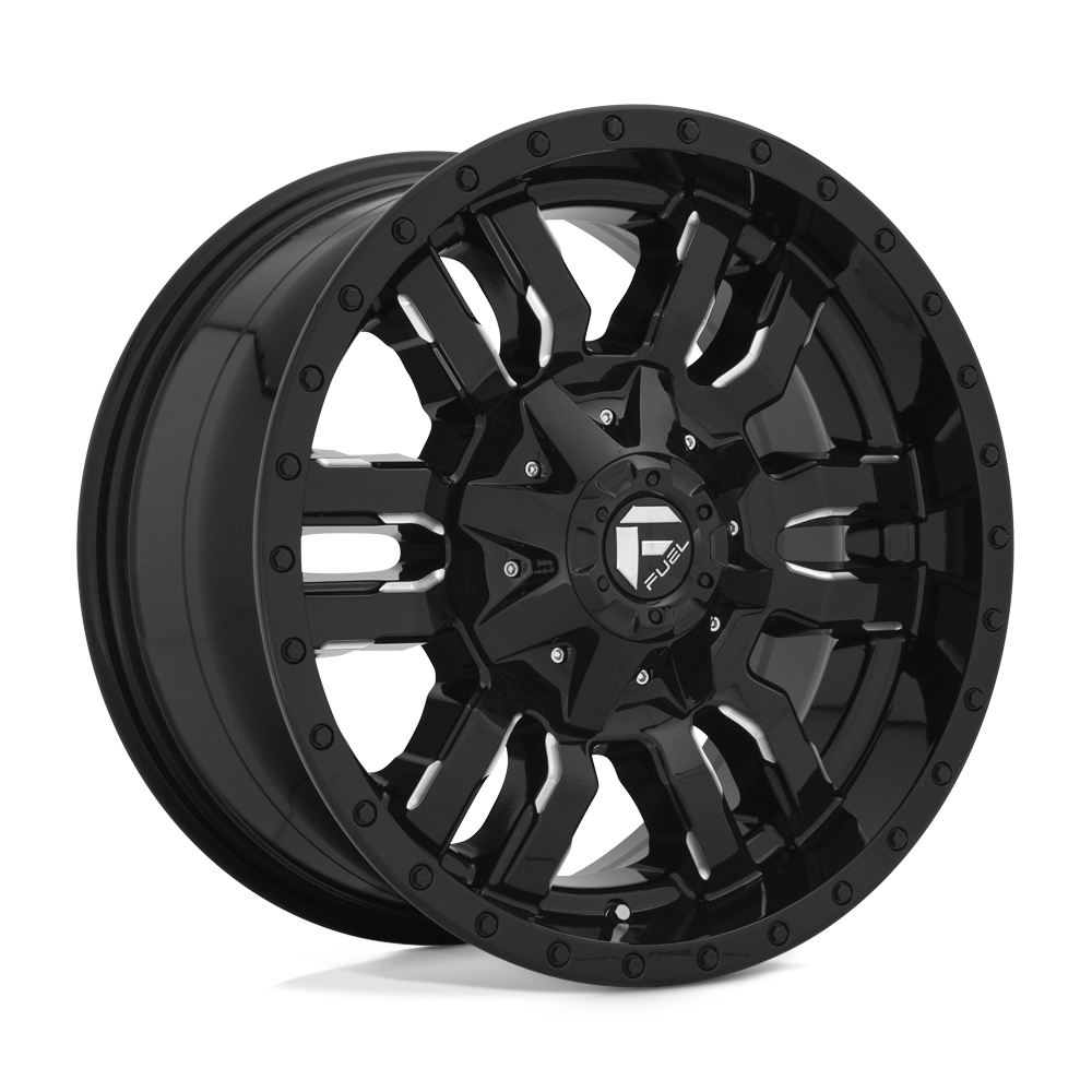 Fuel 1PC D595 SLEDGE GLOSS BLACK MILLED