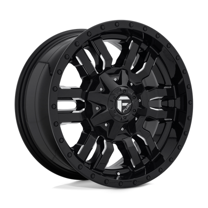 Fuel 1PC D595 SLEDGE GLOSS BLACK MILLED