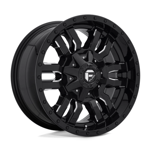 Fuel 1PC D595 SLEDGE GLOSS BLACK MILLED