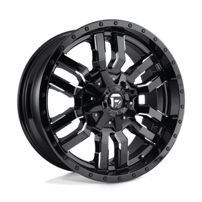 Fuel 1PC D595 SLEDGE GLOSS BLACK MILLED