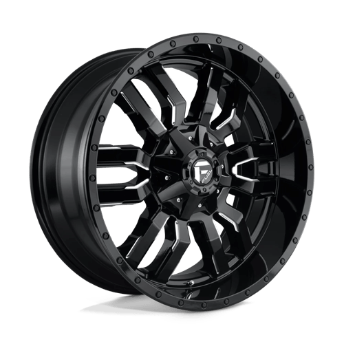 Fuel 1PC D595 SLEDGE GLOSS BLACK MILLED