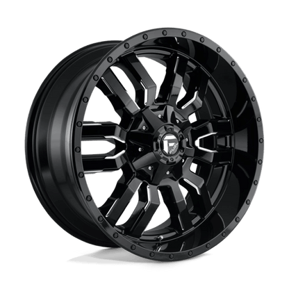 Fuel 1PC D595 SLEDGE GLOSS BLACK MILLED