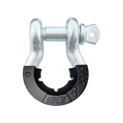 Smittybilt 3/4-inch D-Ring Shackle with Isolator (Zinc) – 23047