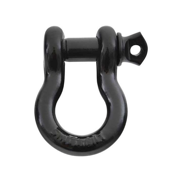 Smittybilt 3/4-inch D-Ring Shackle with Isolator (Black) – 23047B